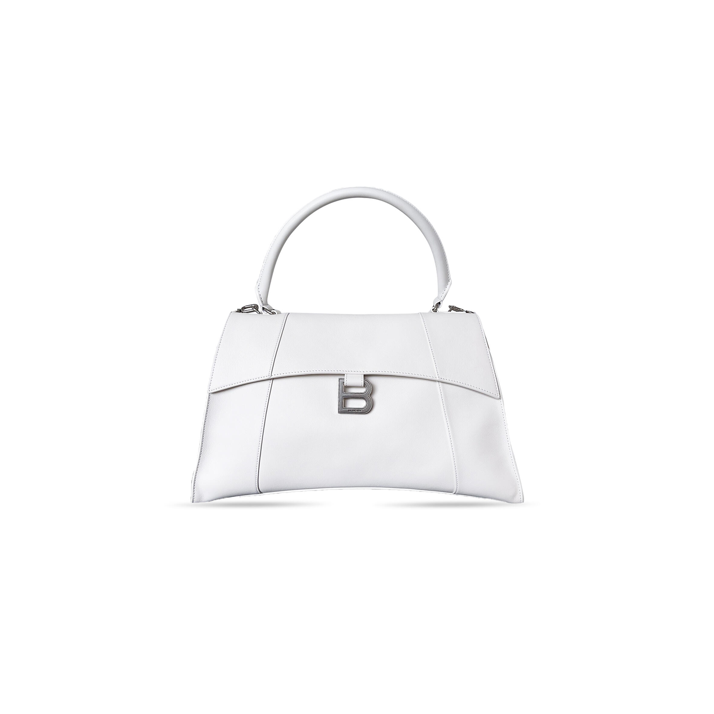 Ba1en*iaga women''s hourglass soft bag large in white 8106332abf61000 (39.8*24.8*14.9cm)